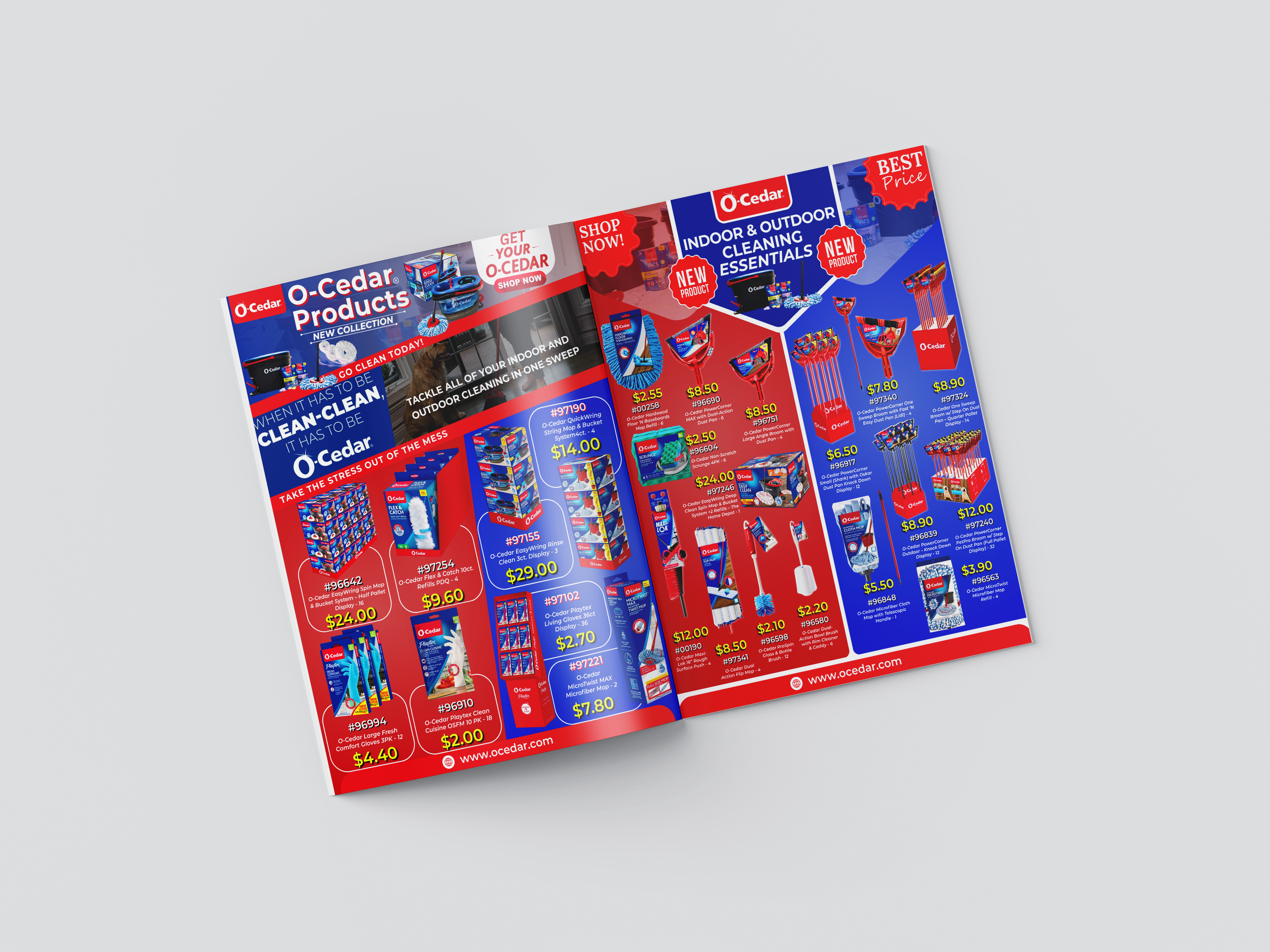 O-Cedar Product Flyer