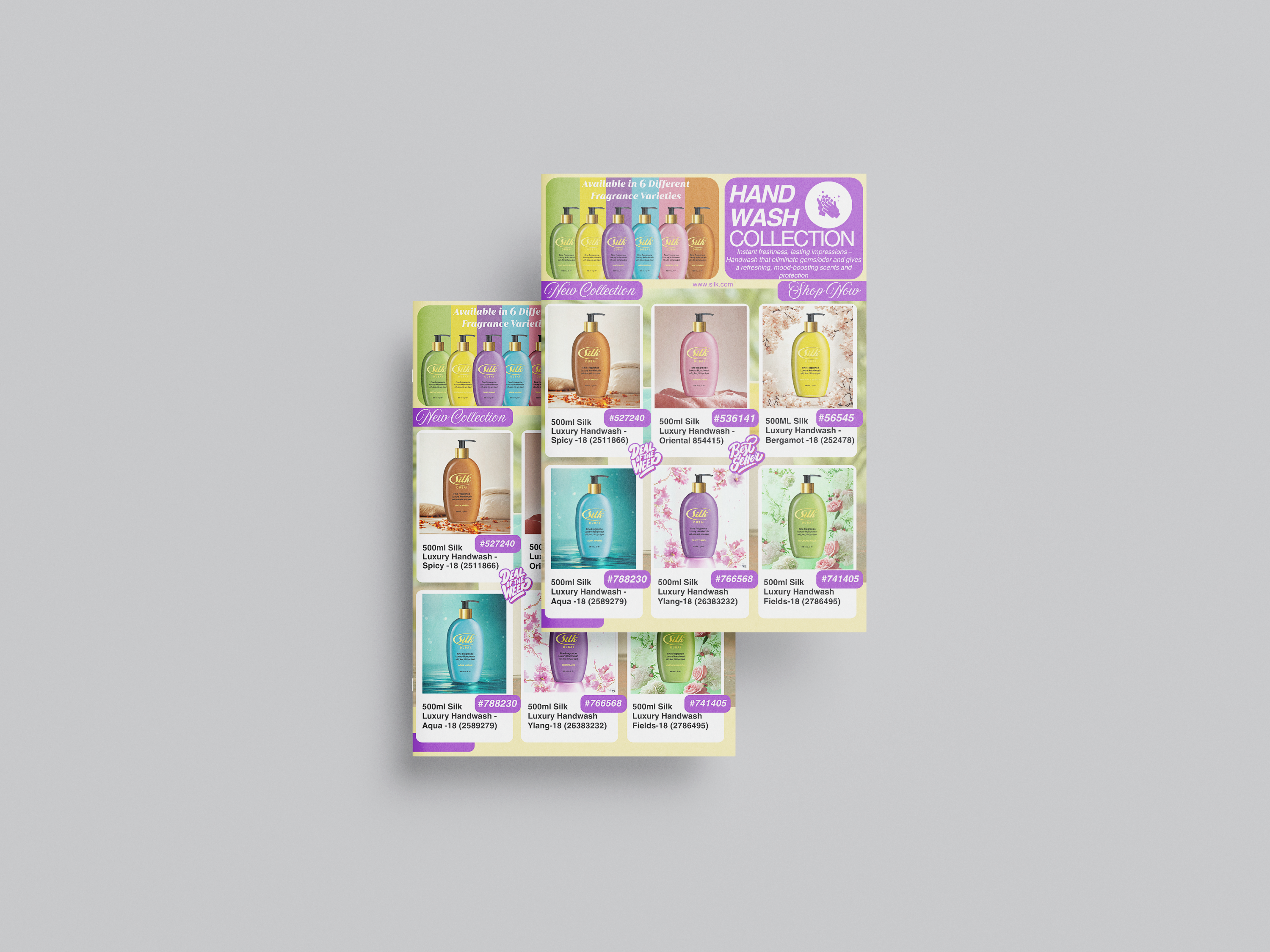 Silk Product Flyer